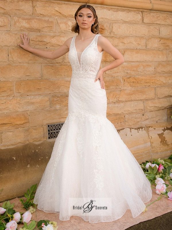 Emily Detachable Skirt Wedding Dress