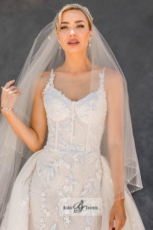 Leah Detachable Skirt Wedding Dress