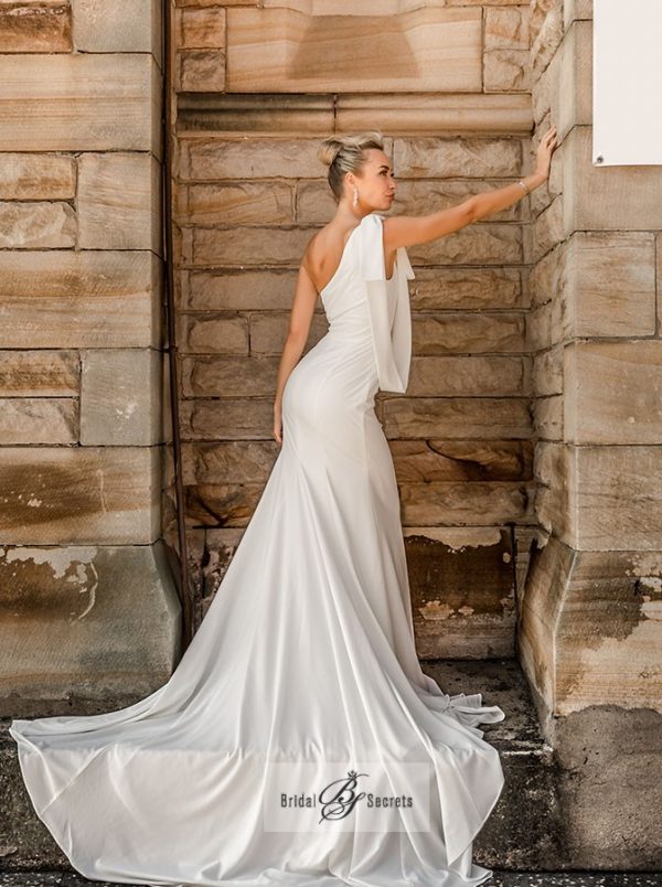 Angelique Fit and Flare Wedding Dress
