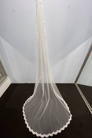 Sally Ivory Bridal Veil